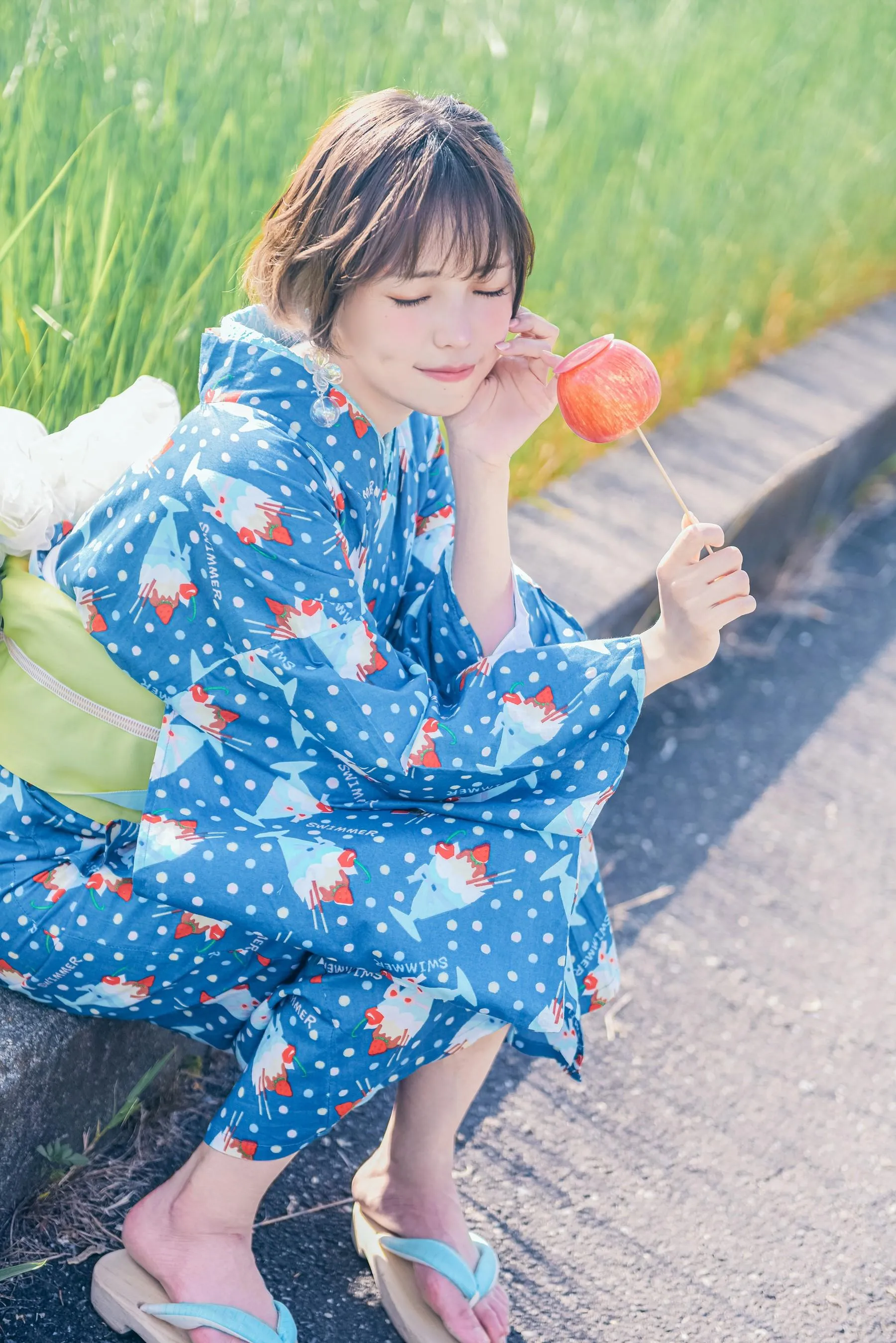 ElyEE子 – NO.119 2023.august A-聖代浴衣 Sundae Yukata [29P]插图4